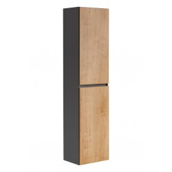 Vonios spintelė MONAKO-800 pakabinama (Grey Oak)